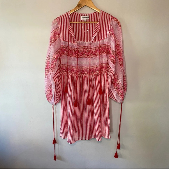 ANTIK BATIK amelie mini dress in pink Size XS NWOT - Picture 5 of 9